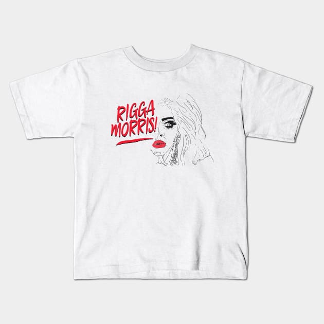 Rigga Morris! Kids T-Shirt by whos-morris